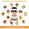 Daily Fruits and Veggies Supplement, 47 Whole Food Fruits and Vegetables for Natural Balance of Vitamins, Minerals & Noni, Bioschwartz, 180ct (2pack) - 4 of 4