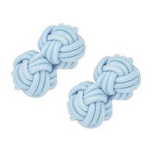 Unique Bargains Elastic Fabric Silk Knot Cufflinks for Men - 1 of 4