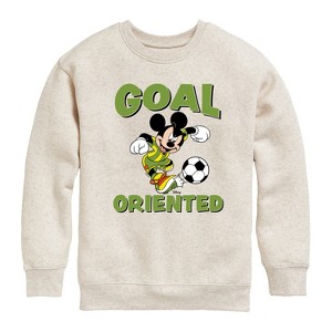 Boys' - Disney - Soccer Goal Graphic Long Sleeve Fleece Sweatshirt - 1 of 4