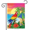 Briarwood Lane Garden Flag 18x12.5 For Outdoor Paradise Parrot Summer Garden Flag Flag For Summer Garden Flag Flags For Outside - 2 of 4