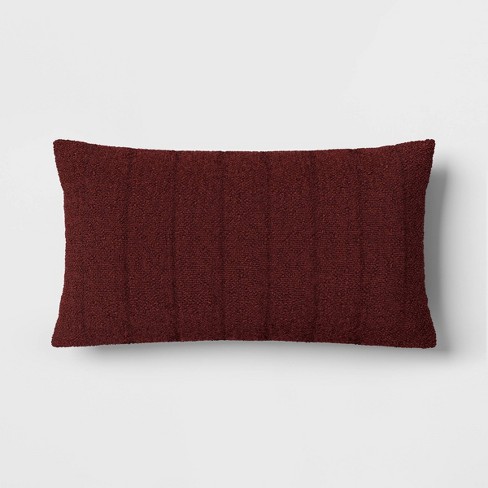 Target burgundy throw pillows sale