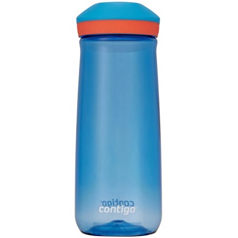 Contigo Kids 20 Oz Micah Water Bottle With Simple Lid - Blue Poppy