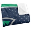 University Of West Florida Logo Dots Silky Touch Blanket White 50x60 - 3 of 4