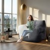 Hooseng Plush Bean Bag Chair for Adults, Comfy Lazy Floor Sofa with Backrest & Armrests, Lounge Accent Chair for Bedroom, Dorm, Living Room - 4 of 4