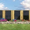 Dovelina Metal Outdoor Wall Sign Panels Decorative Screen - 3 Panels - 4 of 4
