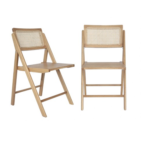 Wooden folding deals chairs target