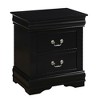 NicBex Modern Nightstand with 2 Drawers,Mid-Century Wood Bedside Table for Living Room Bedroom - 3 of 4