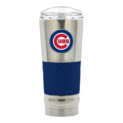 MLB Chicago Cubs 24oz Chrome Draft Tumble