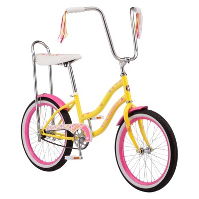 schwinn yellow banana seat bike