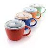 Gibson On The Go 25 oz Soup Mug set of 4 - 4 of 4