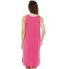 Dreamcrest Women's Silky Soft Nightgown - Elegant Crochet Trim Sleep Dress for Comfortable Nights - 3 of 3