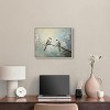 Art Remedy Two birds and a blossom branch II Rustic Chic Farmhouse Wall Art Framed - 2 of 4