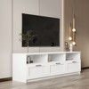 NicBex TV Stand for 80 Inch TV,TV Entertanment Center with 3 Open Storage Spaces and 3 Drawers,Modern TV Console Table for Living Room - 2 of 4