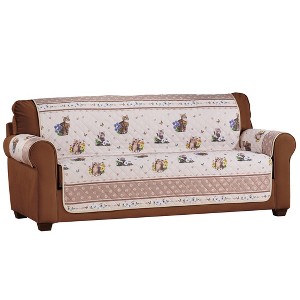 Collections Etc Cat and Butterfly Collage Furniture Protector - 1 of 2