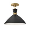 Lark Simon 1 - Light Pendant in  Black/Heritage Brass - 2 of 4