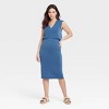 Women's Sandwash Midi Skirt - A New Day™ - 3 of 4