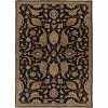 Hauteloom Blomkest Black&Yellow Traditional Wool Carpet - 3 of 4
