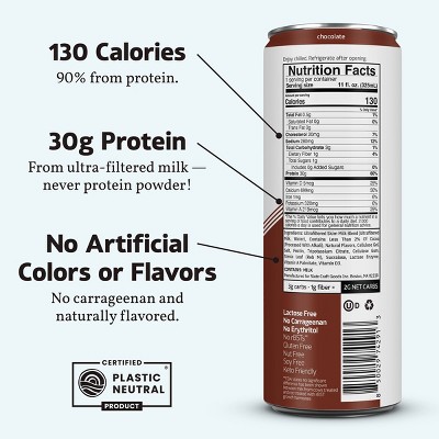 Slate Milk Chocolate Ultra 30g Protein Shake - 12pk/11 fl oz Can