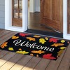 Briarwood Lane Fall Coir Doormat 36x24 Welcome Leaves Medium For Fall Coir Doormat - 2 of 3