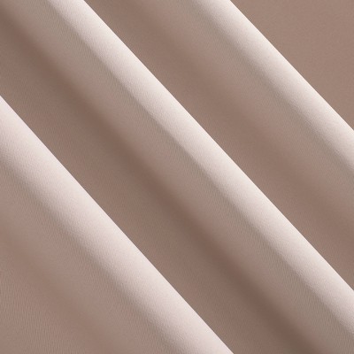 Gray Polyester Blackout Tab Top Curtain Panel, 40" x 63"