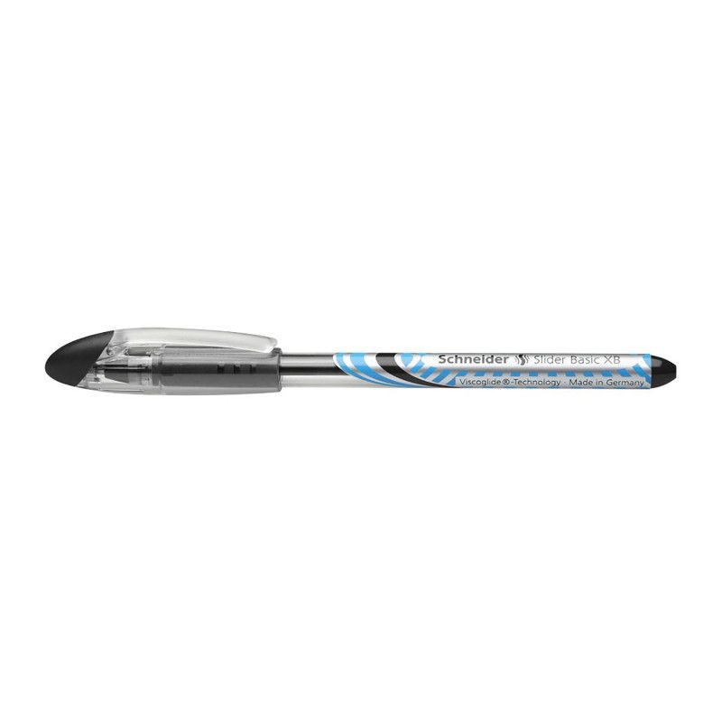 Schneider Slider Basic XB Ballpoint Pen, 1.4 mm, Black Ink, Single Pen, 1 of 2