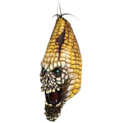 Ghoulish Adult Scary Evil Corn Costume Mask - 16 in. - Yellow
