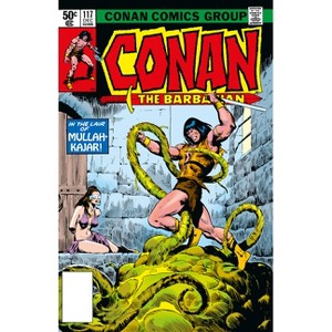 Conan the Barbarian: The Original Comics Omnibus Vol.5 - (Conan the Barbarian Omnibus) by  J M Dematteis (Hardcover) - 1 of 1