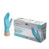 Ammex Professional Series Powder Free Nitrile Exam Gloves Latex Free Small Blue 100/Box (APFN42100) - 2 of 4