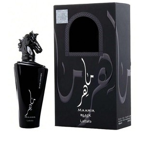 Lattafa Unisex Maahir Black Edition 3.4 Oz Edp Spr [Black Box] - 1 of 1
