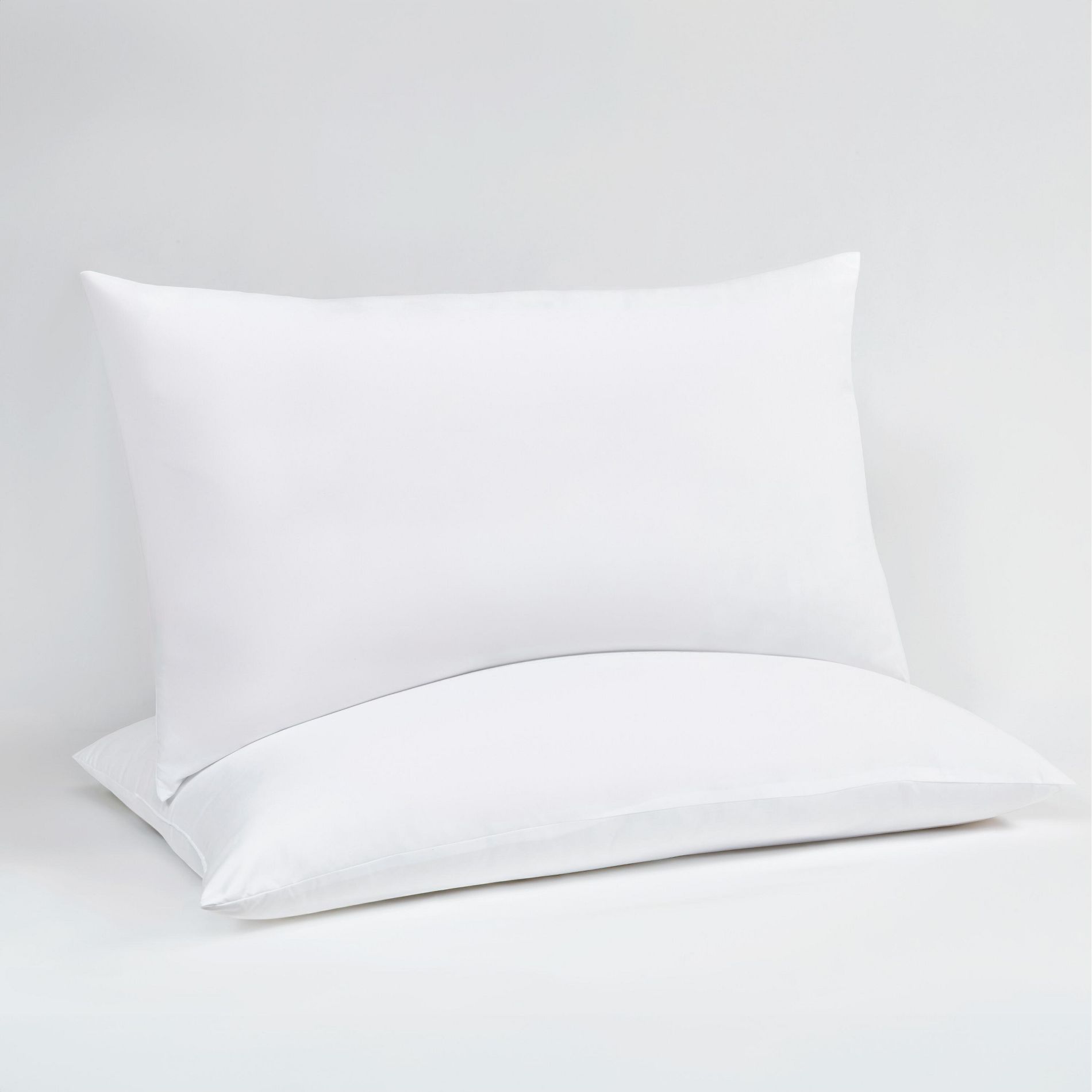 2-Pack Plush Bed Pillows Set - Soft Cover & Fill, Hypoallergenic, Gentle Support, King & Standard/Queen - Becky Cameron