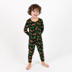 Leveret Kids Two Piece Bamboo Christmas Pajamas - 1 of 4