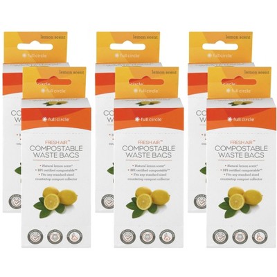 Full Circle Home Fresh Air Waste Bags - Case of 6/25 ct