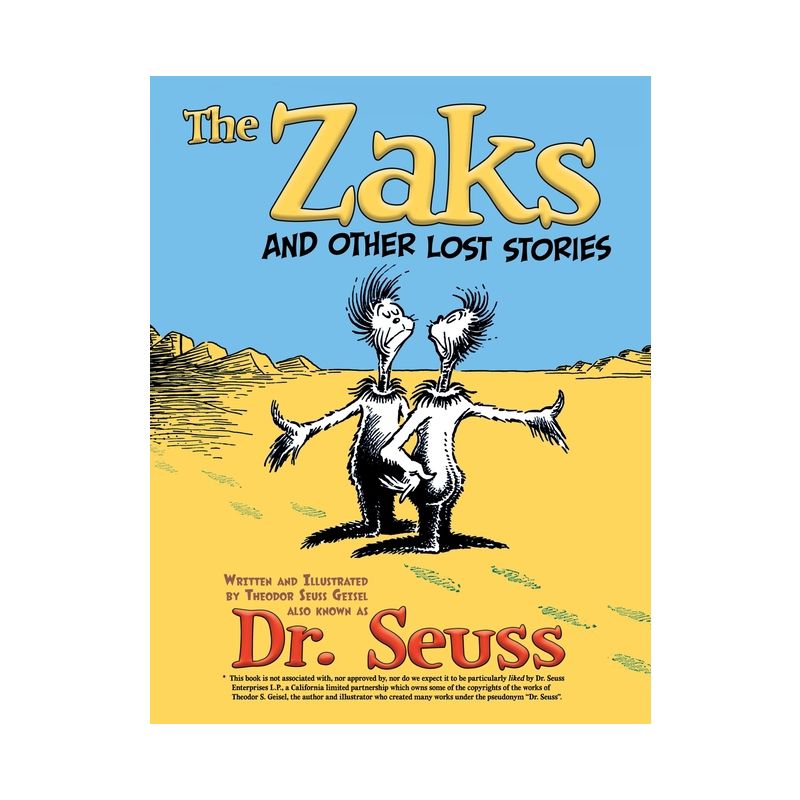 The Zaks and Other Lost Stories - by Dr Seuss, 1 of 2
