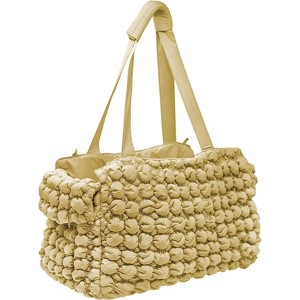 Pet Life 'Bubble Vogue' Ultra-Plush Fashion Designer Pet Carrier - 1 of 3
