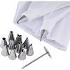 R&M International 17 Piece Icing Set with 12 Tips, Piping Bags, and 2 Couplers - 3 of 3