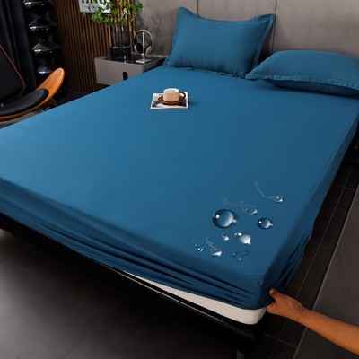 DOMETOUR Anti Slip Bed Sheet Cover with Elastic Elastic Band Suitable for Thick Mattresses