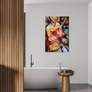 iCanvas Bodies in Rumba by Dixie Miguez Canvas Print Wall Art - 1 of 3