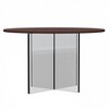 Leisuremod Valore Collection 28"-20"  Modern Acrylic Side Table with MDF Top - 4 of 4