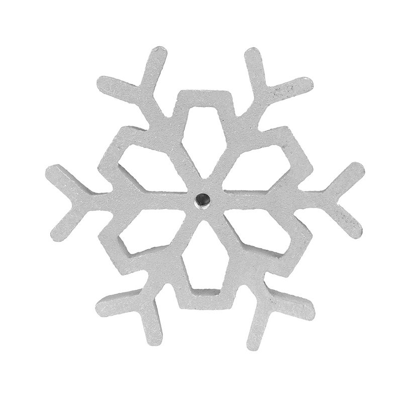 O'Creme Rosette-Iron Mold, Cast Aluminum Snowflake Shape, 3 of 4
