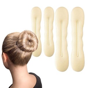 Hawwwy Hair Bun Maker - 4 Pack - 1 of 4