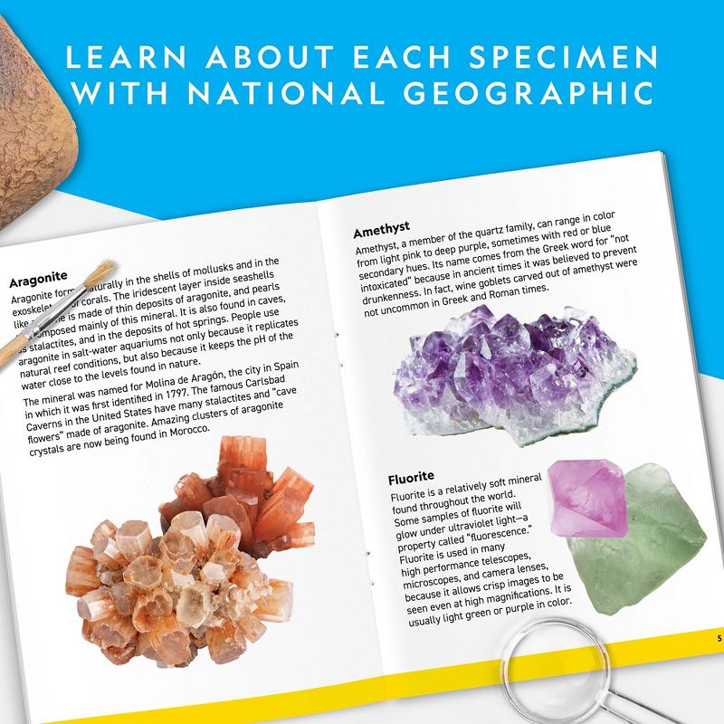 NATIONAL GEOGRAPHIC Mega Gemstone Dig Brick Science Kit, 5 of 7