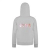 Everyday Kids Christmas Collection Most Wonderful Time Girls Zip up Hoodie – Pink Holiday Sweatshirt - 4 of 4