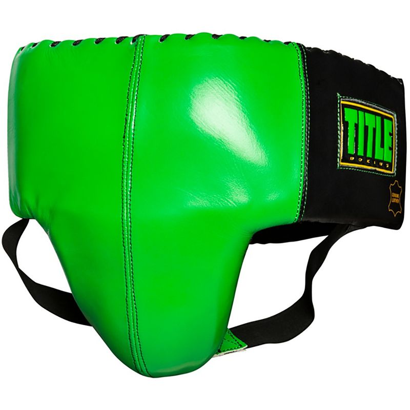Title Boxing WBC Groin Protector - Large - Green/Black, 1 of 6