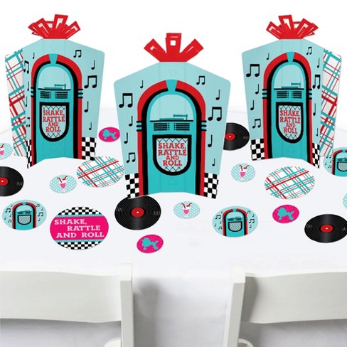 Big Dot Of Happiness 50\'s Sock Hop - 1950s Rock N Roll Party Decor ...