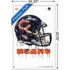 Trends International NFL Chicago Bears - Drip Helmet 20 Framed Wall Poster Prints - 3 of 4