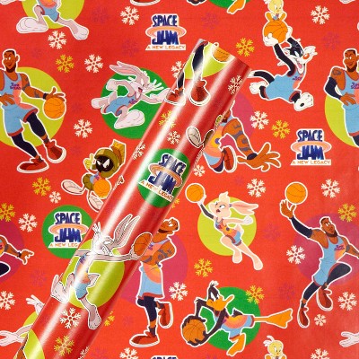 30in 40 sq ft Space Jam 2 Gift Wrap - American Greetings