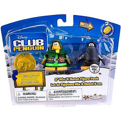 Club Penguin Mix N Match Series 8 Ranger And Ninja Mini Figure Set Target - details about roblox celebrity club game packs baby dining