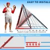 2-in-1 Baseball Pitching Trainer and Rebounder Net – Practice and Return Net for Pitching and Throwing Drills - 4 of 4