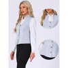 INSPIRE CHIC Women's U-Neck Single-Breasted Jacquard Gothic Steampunk Waistcoat - 2 of 4