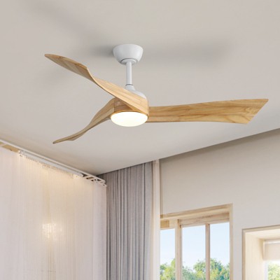 Sofucor 52'' Ceiling Fan with Light and Remote Control for Bedroom and Living Room